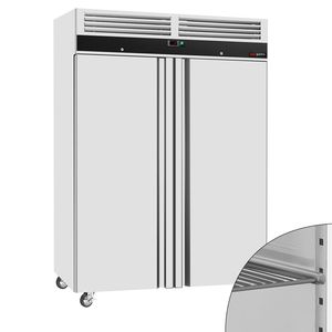 ตู้แช่อาหารสแตนเลส GGM รุ่น ECO - GN 2/1 - ความจุ 1400 ลิตร - แบบ 2 ประตู - Product Image 1