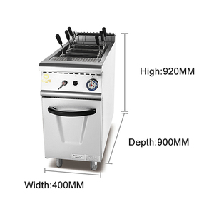Cuisinière à nouilles au gaz avec armoire, machine à bouillir les nouilles, <span class=keywords><strong>station</strong></span> de cuisson des pâtes - Product Image 6