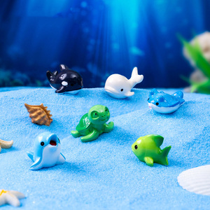 Mini Figuras de Animales Oceánicos de Resina, Miniaturas de Resina, Adornos para Acuarios, para Decoración de Peceras, Macetas y Micro Jardines de Hadas - Product Image 3