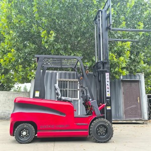 Montacargas Eléctrico 4x4 Resistente CPD20, Capacidad de Carga de 2 Toneladas, Alturas de Mástil de 3-4.5m, Batería de Plomo-Ácido, Fabricación China - Product Image 5