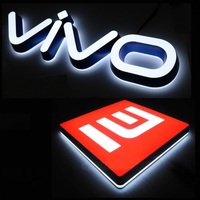 Panneaux en acrylique à led, 1 pièce, avec lampes avant et rétro-éclairé, meilleur prix, vente en gros