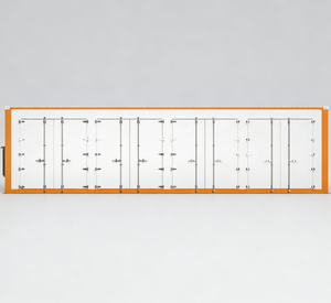 Contenedor de seguridad para baterías PV de gran capacidad L 576kWh LiFePO4, paquete de 9 unidades para granja solar, unidad de almacenamiento de energía fotovoltaica - Product Image 6