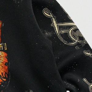 Fabricante OEM, Sudaderas con Capucha de Alta Calidad 100% Algodón, Personalizadas, con Estampado Gráfico DTG, Hombros Caídos, Corte Holgado para Hombre, Venta al Por Mayor - Product Image 3