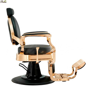 Poltrona da Barbiere Reclinabile Idraulica Economica, Nuovissima, Moderna, di Alta Qualità, in Pelle di Lusso, Modello <span class=keywords><strong>Istanbul</strong></span> - Product Image 2