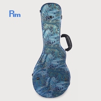 Étui rigide pour mandoline en cuir au design élégant, de haute qualité, résistant à l'eau, durable, portable et léger