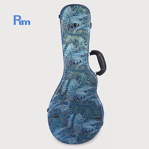Étui rigide pour <span class=keywords><strong>mandoline</strong></span> en cuir au design élégant, de haute qualité, résistant à l'eau, durable, portable et léger - Product Image 4
