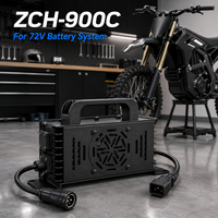 Chargeur de batterie au lithium NMC 19S 79,8V 15A pour moto électrique 72V, vélo électrique, pack de batteries ATV