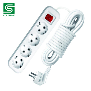 Dải mở rộng năng lượng đa năng với 3 đến 6 ổ cắm EU lý tưởng cho văn phòng tại nhà và sử dụng du lịch - Product Image 6