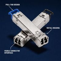 Module SFP Gigabit 1.25G 1000Base-LX LC Duplex Monomode/Multimode Transceiver Optique Prêt pour Switch Cisco Utilisation Scolaire
