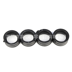 Abrazadera de goma para colector de admisión Honda Cbr600, 4 Uds., para reemplazo de carburador, compartimento del motor, sistema de combustible de motocicleta - Product Image 5