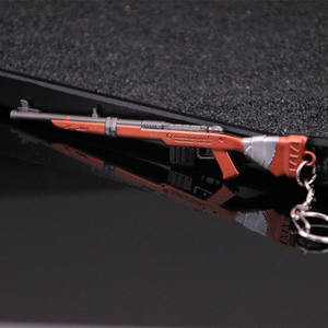 제다이 서바이벌 시리즈 아연 합금 키 체인 AWP AK47 건 스타일 금속 키 체인 - Product Image 3