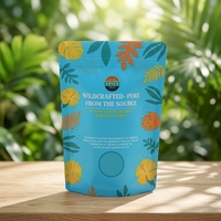 Op maat gedrukte staande heat-seal zipzakjes, BOPP/AL/PE gelamineerde structuur, food-grade, voor gedroogd fruit en snacks, gratis ontwerp