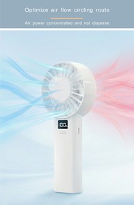 Ventilador de Mano Mini 2026, Diseño Colorido, Carcasa Transparente, Recargable, Portátil, de Bolsillo, Venta al Por Mayor - Product Image 4
