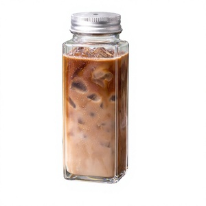 300ml PET VD300-33 Square Bottle with <b>Aluminum</b> Twist Cap for Juice & Tea Beverages Manufactured in Vietnam - Product Image 1