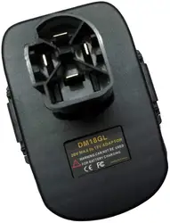 Adaptador de batería DM18GL para Milwaukees 18V y para DeWalts Convertidor de batería de litio de 18V solo para batería Craftsman de 19,2 voltios - Product Image 3