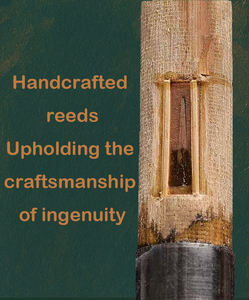 Flauta de cucurbitácea de doble vicio de tres tonos <span class=keywords><strong>Hulusi</strong></span> patrón hecho a mano instrumento tradicional chino Golden Phoebe Bamboo <span class=keywords><strong>Hulusi</strong></span> - Product Image 5