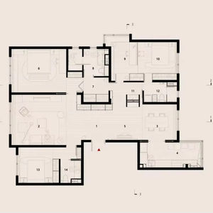 Conception d'intérieur minimaliste écologique, rendu 3D Max AutoCAD, dessin de construction, plan de disposition, croquis d'appartement, professionnel - Product Image 2