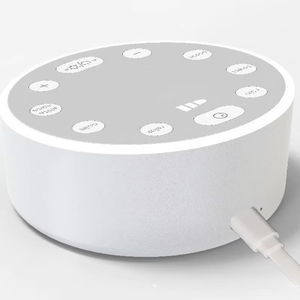 Machine à bruit blanc pour le sommeil, apaisant avec 6 sons relaxants, lumière respirante, minuterie, chargement Type-C, pour bébé, maison, bureau, voyage - Product Image 3
