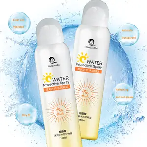 Grosir Semprot Tabir Surya SPF 50 Pelembap Tabir Surya Tubuh dan Wajah Organik Alami Label Pribadi