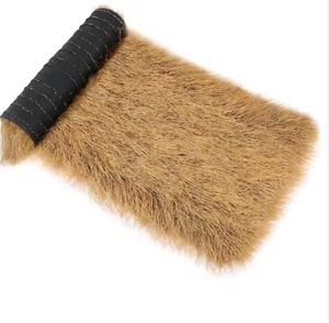 Roseau synthétique de chaume des Seychelles Palmier artificiel Rouleau d'herbe jaune Toit de paille artificiel pour barres de chaume Gazebos - Product Image 6