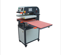 40X60Cm Pneumatische Silicium Sublimatie Warmte Reflecterende Strip Kleding Fusie Dual Station Automatische Warmte Persmachine