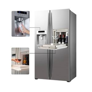 ตู้เย็นแบบ Side by Side ประหยัดพลังงานสำหรับใช้ในบ้าน รุ่น 608L ขายส่ง - Product Image 3