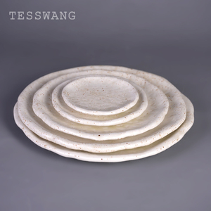 Bộ đĩa sứ kiểu Pháp đất nung, bộ sưu tập Plains Basin, bộ đồ ăn sang trọng - Product Image 2