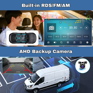 Autoradio Android 4G 8 cœurs 10,1 pouces Lecteur multimédia pour <span class=keywords><strong>Ford</strong></span> <span class=keywords><strong>Transit</strong></span> 2018-2022 Systèmes stéréo CarPlay sans fil WIFI GPS - Product Image 5