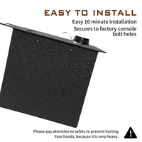 Amazon Offre Spéciale Coffre-fort pour console de véhicule pour Chevrolet Accoudoir avant avec mot de passe Boîte de rangement pour console de rangement pour pistolet de voiture