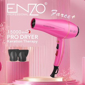 ENZO Sèche-cheveux électrique professionnel à prix abordable pour salon, séchage rapide, produit en promotion - Product Image 5
