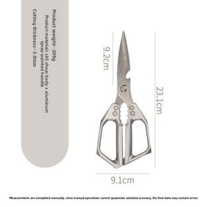 Tijeras de Cocina Multifuncionales de Acero Inoxidable para el Hogar, con Cuchilla Afilada para Cortar Huesos Duros - Product Image 2