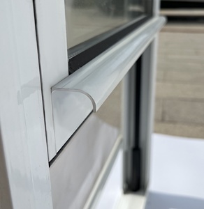 Modern Dış Cephe Yalıtımlı Termal Kopuklu Alüminyum Sabit Pencere Çift Temperli Cam Paslanmaz Çelik Katlanır Özelleştirilebilir Isıya Dayanıklı - Product Image 5