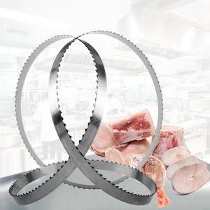 Lames de <span class=keywords><strong>scie</strong></span> à <span class=keywords><strong>os</strong></span> pour boucher, adaptées aux boucheries et aux abattoirs, avec une longue durée de vie et des options personnalisables - Product Image 1