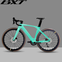 BXT vélo de route usine en gros roues en Fiber de carbone vélo de banlieue double disque vélo de route de course plus rapide