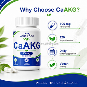 Capsules de Calcium Alpha-Cétoglutarate (CaAKG) Marque Blanche – <span class=keywords><strong>120</strong></span> Comprimés – Vente en Gros – Fournisseur d'Usine – Conditionnement en Bouteille - Product Image 4