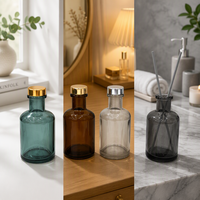 Bouteilles diffuseuses personnalisées 30ml 50ml, flacons vides en verre pour diffuseur d'huiles essentielles, bâtonnets diffuseurs
