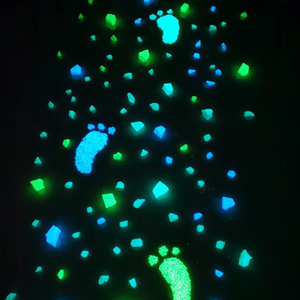 Ciottoli Decorativi Luminosi di Alta Qualità, Pietre Resinose Fluorescenti per Esterni - Product Image 1