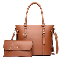 Neu eingetroffen: Mutter-Tochter 2-teilige Damen-PU-Taschen im Krokodilmuster, große Kapazität, schlicht, trendig, Handtaschen