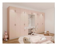 Style moderne Contreplaqué Mdf Chambre d'enfant Chambre d'enfant Armoire et bureau Bureau Table Design