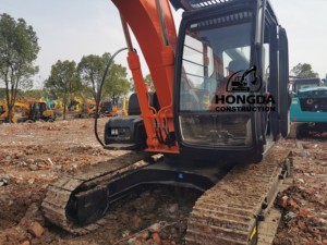 Excavadora Hitachi ZX120 de 12 toneladas, maquinaria de construcción usada original con motor central y componentes de motor - Product Image 2