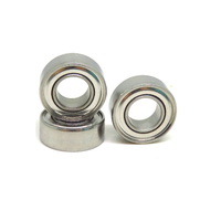 محامل كروية مصغرة عالية الدقة R188ZZ "x1/2" x3/16 "محامل R188 6.35x12.7x4.76mm