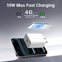 Chargeur Super Rapide 10W USB-C Type-C Prise US pour iPhone iPad Mac Samsung Compact Portable Fabricant Fournisseur OEM ODM