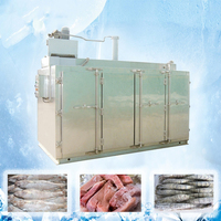 Industriële automatische fluidized bed vriezer, snelvriezer, concurrerende prijs voor snelvriezen van groenten en fruit