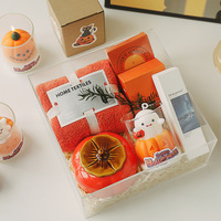 Halloween Kürbis Geist Fledermaus Form Handgemachte Bienenwachs Sojawachs Duftkerze |   Gruselige Weihnachtsdekoration für Zuhause und Partygeschenke