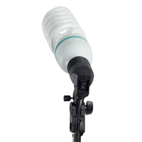 Support d'ampoule d'usine E27 avec douille AC et support de parapluie, support d'ampoule pour éclairage photo et vidéo en studio