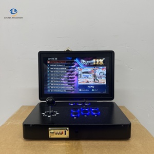 Lechen คอนโซลเกมมินิ4S แบบกล่องแพนโดร่า LC--05 1ปลั๊กระบบการเล่นที่กำหนดเองควบคุมโลหะภาษาอังกฤษ110/220V - Product Image 5