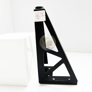 YIJUN Modern Minimalist Furniture Leg Black Metal Heavy Duty Cabinet Table Chair Support 2327 - Product Image 4