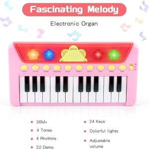 Juguetes educativos de instrumentos musicales de Piano Electrónico portátil multifuncional - Product Image 2