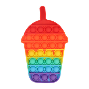 Jouet sensoriel anti-stress éducatif en silicone unisexe, vente en gros, nouveau modèle Push Pop Bubble, 14 ans et plus, CN;GUA, modèle 99 - Product Image 1