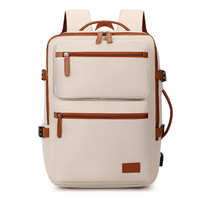 Sac à dos antivol 3 pièces personnalisé en tissu Oxford à motif géométrique pour étudiant, idéal pour le travail, les loisirs, l'école, les activités de plein air et les voyages